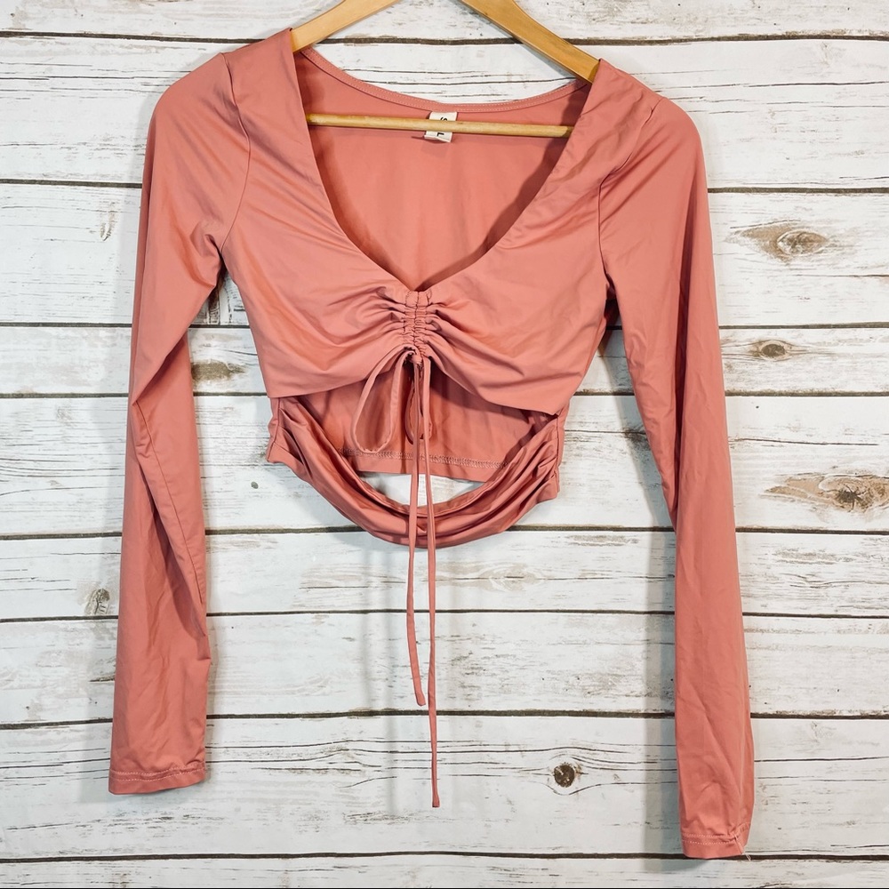 Salty | Long sleeve Strappy top